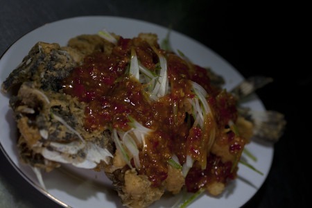 Ikan Spicy Tanggi Kota Ambon