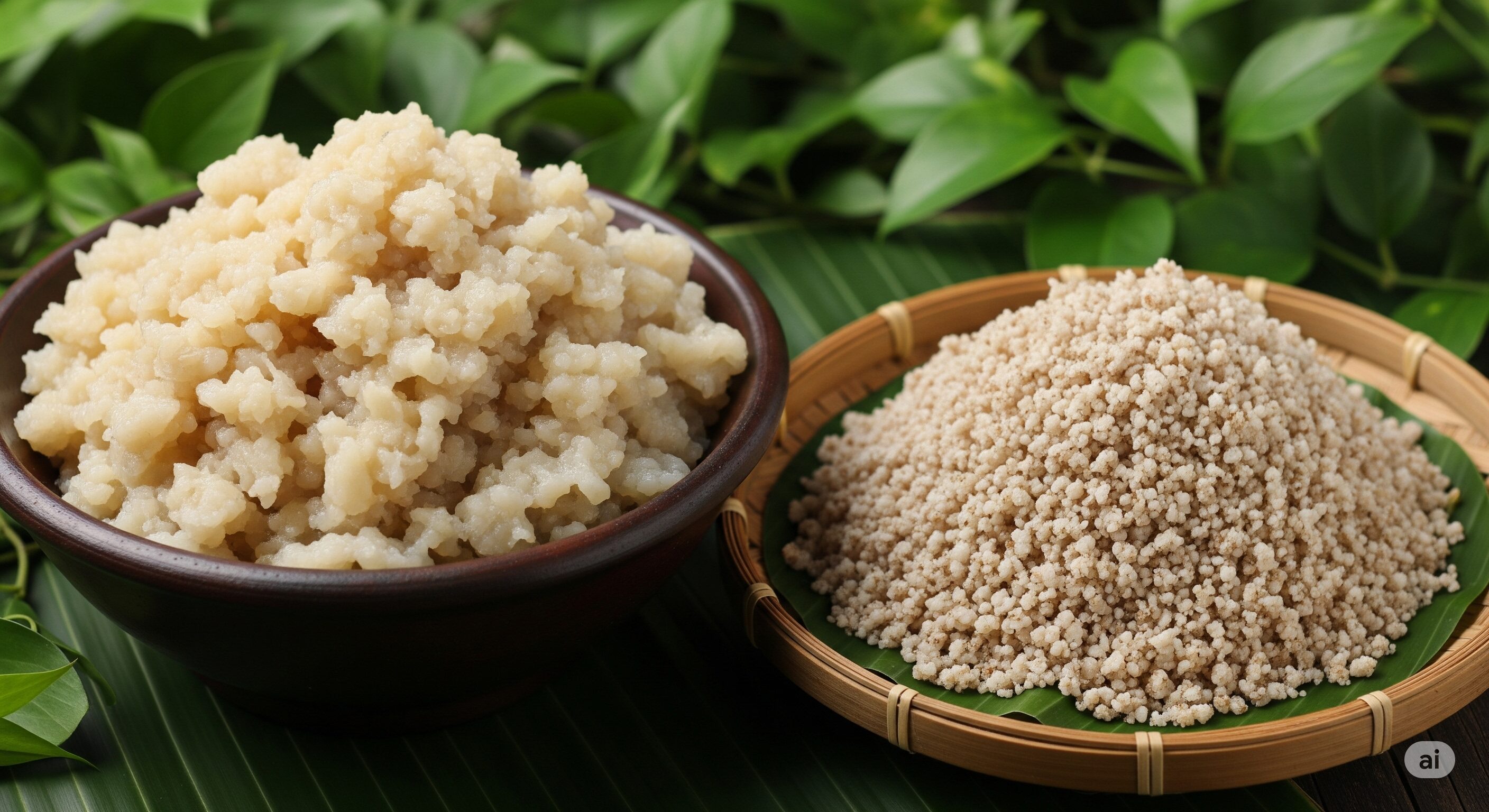 Gatot and Tiwul – Traditional Carbohydrate Alternatives