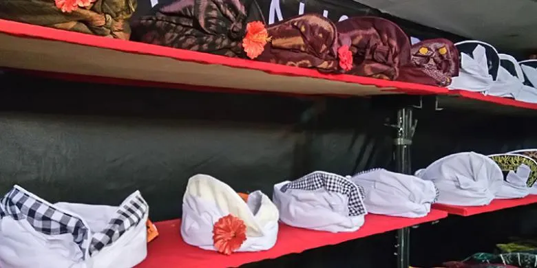 Udeng, a typical headband of Balinese men