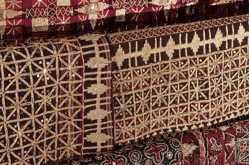 Tapis cloth, typical of Lampung