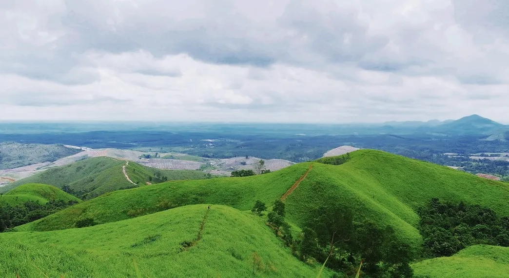 Panorama Keindahan Bukit Telang Pelaihari