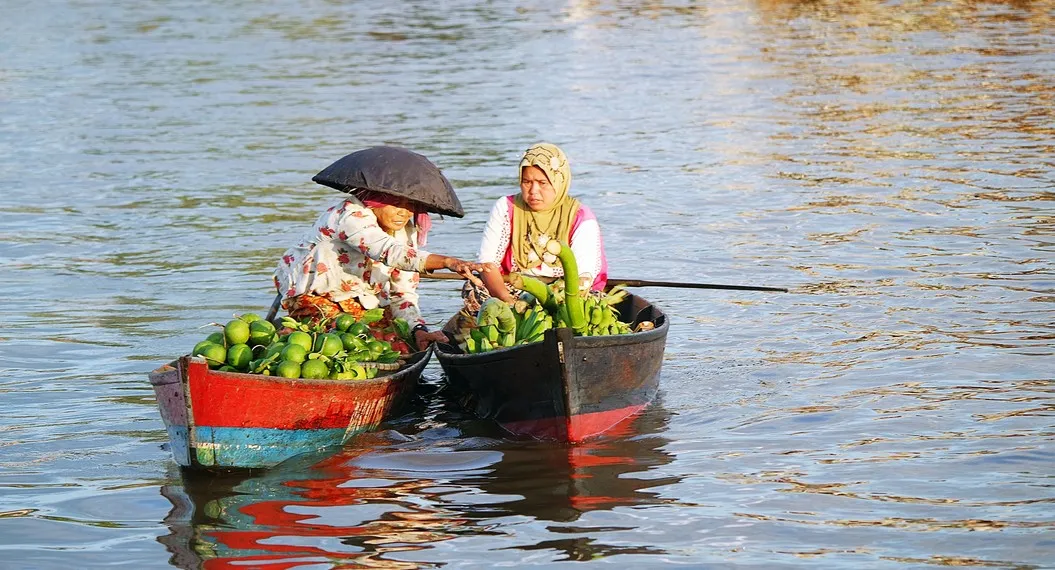 Pasar Terapung Kalimantan Selatan