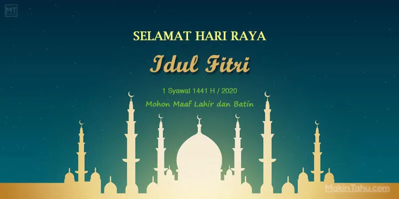 Selamat Hari Raya Idul Fitri 1443 H