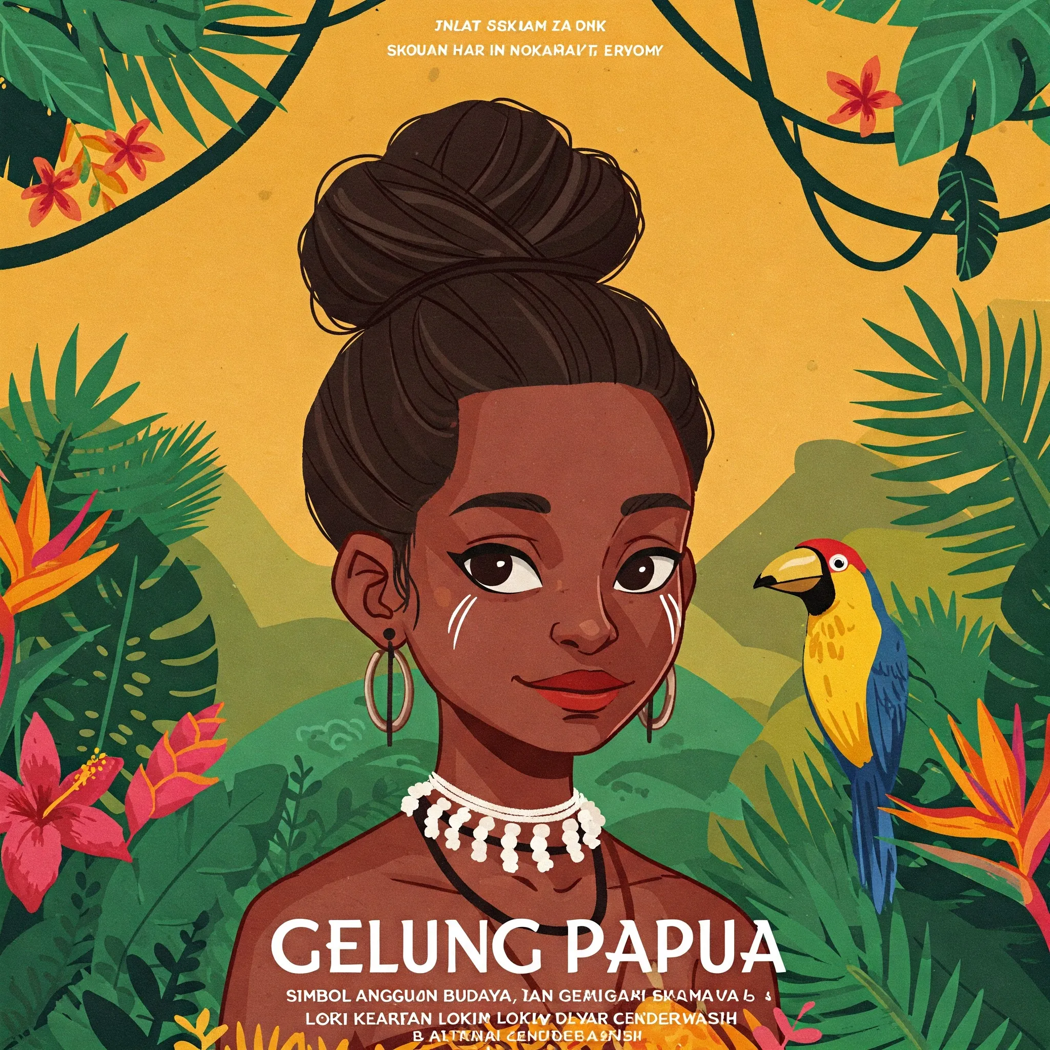 Gelung Papua : Simbol Budaya dan Kearifan Lokal dari Papua