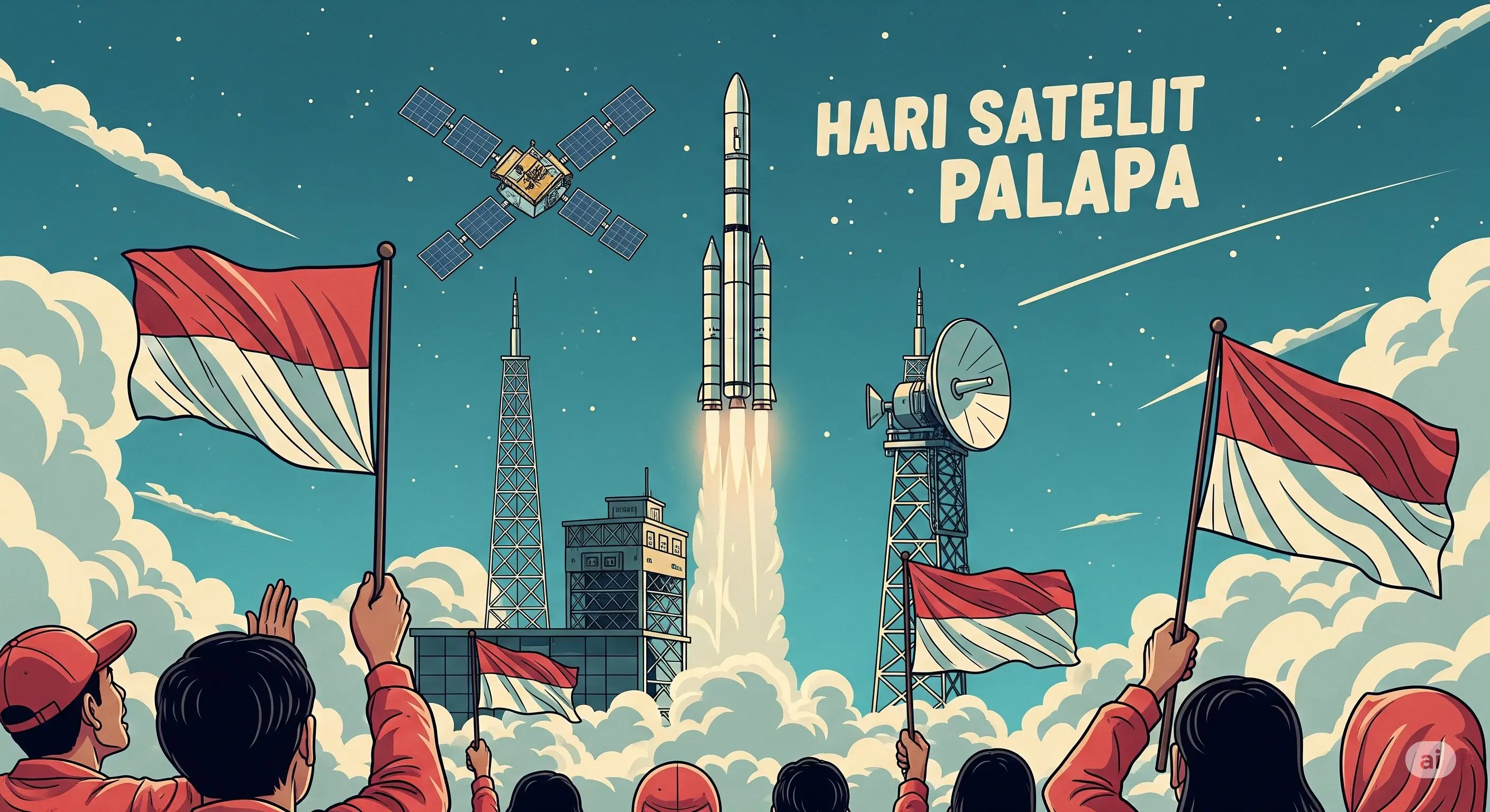 Hari Satelit Palapa – Sejarah Telekomunikasi Nusantara