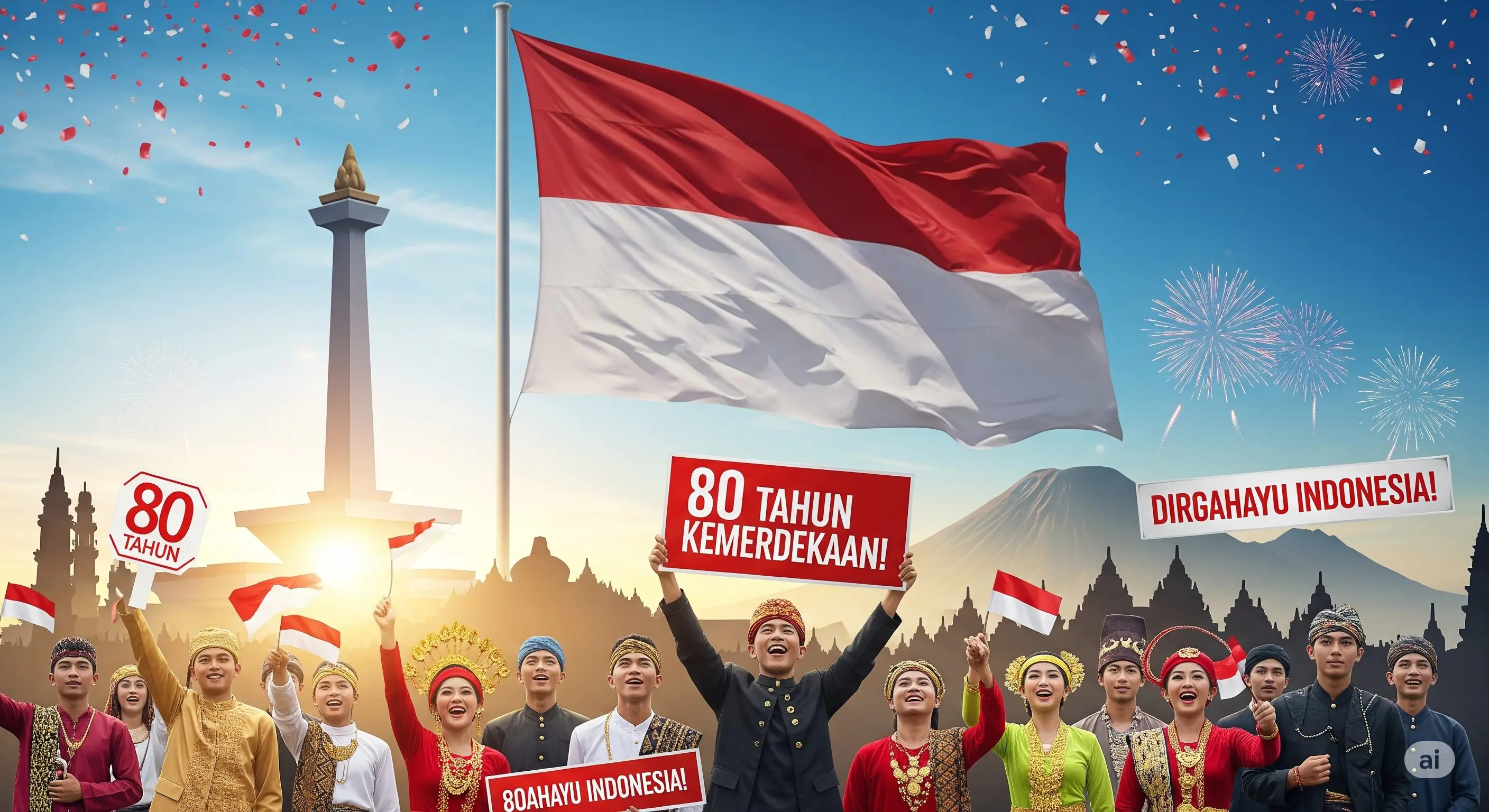 Selamat HUT RI ke-80: Merdeka Bukan Sekadar Slogan